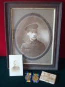 WW1 British War & Victory Medals: To 3726 W.O. Cl 2 H M Griffiths Liverpool Regt both in original
