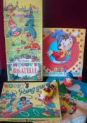 Small selection of Noddy related Items: To include Shopping Bag, Millennium Calendar, Noddy`s Ring