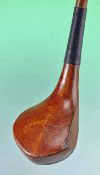 A. H. Scott, Elie patent spliced brassie, head stamped with powf and patent no. 21444, full wrap-
