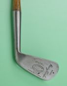 Tom Stewart mashie iron made for Harry Vardon – c/w personal inspection dot and a very good Harry