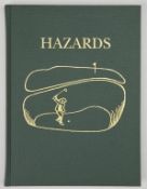 Bauer, Aleck - “Hazards” 1993 signed ltd ed reprint No. 105/750 in the original green and gilt
