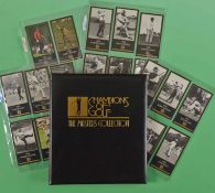 Champions of Golf “The Masters Collection” gold card collection c1993 - in original publishers