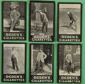 An interesting collection of 6x Ogden’s Tabs golfing cigarette cards, “General Interest Series” –