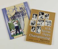 2x US Senior’s Golf Tournament programmes to incl US Senior Open Championship, Winged Foot Golf