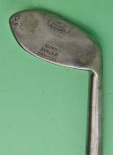 Winton pointed-toe, diamond back mashie niblick stamped with the Winton diamond and no. 88