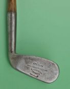 Early Tom Stewart made smf mashie niblick – stamped to the head G Cummins Toronto - note the flat