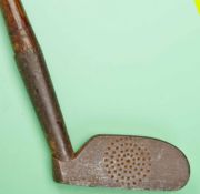 Unnamed Patent No. 835 double sided thick blade putter – with hand punched dot ball face