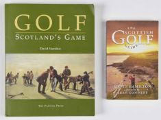 Hamilton, David, signed – “Golf – Scotland’s Game” publ’d 1998 ltd ed 350 copies in original