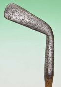 Geo G Bussey London Thistle pat steel socket head driving cleek c1890 – the shaft stamped driving