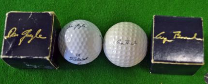 2x USA Vice President official signature golf balls to incl Wilson golf ball with facsimile