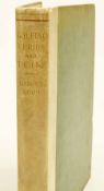 Wood, Harry “Golfing Curios and The Like” 1st ed 1911, large format, quarter-bound in white gilt