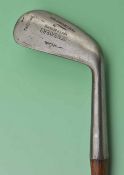 Scarce Ben Sayers North Berwick “The Tweenie” curved sole iron, round back with Stewart pipe