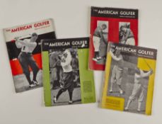 Rice, Grantland, (Ed) – “The American Golfer” – 4 issues of the magazine to incl Sept. ’30, June ’