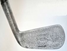 Aitken Patent deep dished face compact straight blade putter c1895 – the head stamped with the early