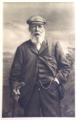 Michael Brown (1853-1947) “Tom Morris” original Life Association of Scotland photogravure c1900 –
