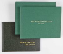 Glenn, Rhonda – “Brook Hollow Golf Club” 1st ed 1995 in the original green and gilt cloth boards,