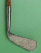 An early example of Tom Stewart smf lofter c1890s – with a distinct sharp hosel neck crease – re-