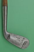 Tom Stewart “Mongrel Iron” mussel back driving iron made for Harry Vardon – c/w Harry Vardon