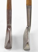 Scarce Wm Gibson Kinghorn Midget Marvel duplex iron/putter c1908 - hand forged head with some
