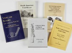 Golf Collecting Reference Books (4) to incl “Early United States Golf Clubs by A.G. Spalding & Bros,