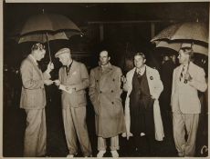 1927 - 1st Masters Golf Tournament - original b/w press photograph at the Augusta National GC – of