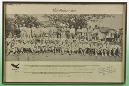 1934 1st Masters Photograph print signed by Gus Moreland with dedication – issued/publ’d by Acushnet