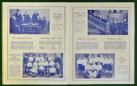 1938 “The Football League Jubilee Souvenir 1888/89 -1937/38" celebration brochure: 20 page book with