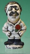 Original small Grogg English rugby figure - Bill Beaumont – wearing England No 4 shirt number and