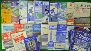 1961/62 Chelsea Football Programmes (H&A): Complete season home and away including FA Cup rounds all