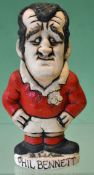Original small Grogg Welsh rugby figure - “Phil Bennett"– with No 10 shirt number, minor markings to