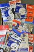 Collection of Chelsea Football Programmes: To consist of Home/ Aways and Cup rounds Appear to be