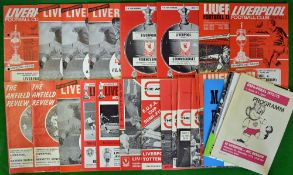 1960/70s Liverpool Football Programmes Against European Teams: To include 3 aways v BFC Dynamo 29/