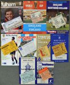 Small Collection of Football Programmes and Match Tickets 1968/69 Chelsea v Morton ICFC, 1998/9 Hull