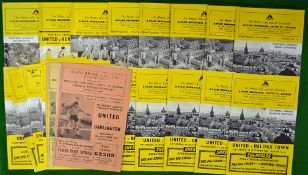 1960s Oxford United Football Programmes: Ranging from 1963 to 1969 all been home league matches good