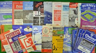 1963/64 Chelsea Football Programmes (H&A): Complete season home and away including FA Cup rounds all