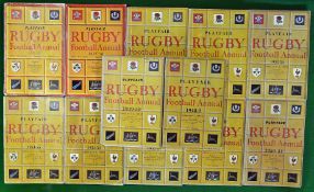 Playfair Rugby Football Annual: Complete run from 1948/49 to 1959/60 all in great clean condition (