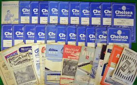 1953/54 Chelsea Football Programmes (H&A): To incl v Newcastle Utd 24/4, Manchester City 19/4, PNE