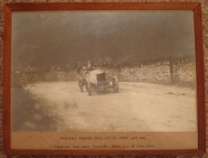 Original Black & White Photographs of 1913 Motorcar Pateley Bridge Hill Climb: Having Caption 13th