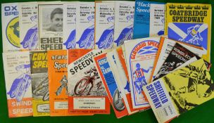 Collection of 1969 Season Swindon Speedway Programmes: To include Home and Away featuring Oxford,