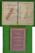 1893/1894 Liverpool FC Season Ticket: First Season for Liverpool in the Football League – Press