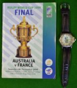1999 Australia v France Rugby World Cup Final programme – played on 6th November at Millennium