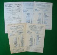 Chelsea 1960s Youth Cup Football Programmes: To consist of Chelsea v Millwall 1/11/67, v Limbury Old