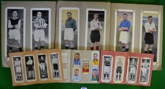 Collection of Topical Times Football Cards: To consist of Large Colour Set, Large Black & White Set,