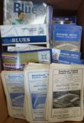 Southend United Football Programmes: Extensive collection of over 600 home programmes from the 1950s