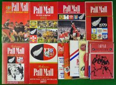Collection of 1960-80s Pall Mall Rugby Tour Almanacks – to include 1960 New Zealand South African