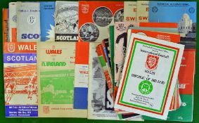 International Football Programmes: Collection of Approx 120 small format International programmes