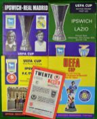 1973 Ipswich UEFA Cup Football Programmes: To consist of Away programme FC Twente 12/12/73,