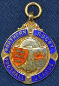 1949/50 Northern Rugby League silver gilt and enamel Winners medal: engraved on the reverse “Winners