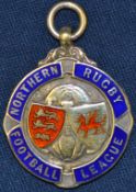 1951/52 Northern Rugby League silver and enamel Winners medal: engraved on the reverse “Winners