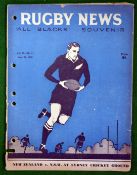 Scarce 1947 New Zealand v N.S.W. rugby programme – played on 21st June, at Sydney Cricket Ground,